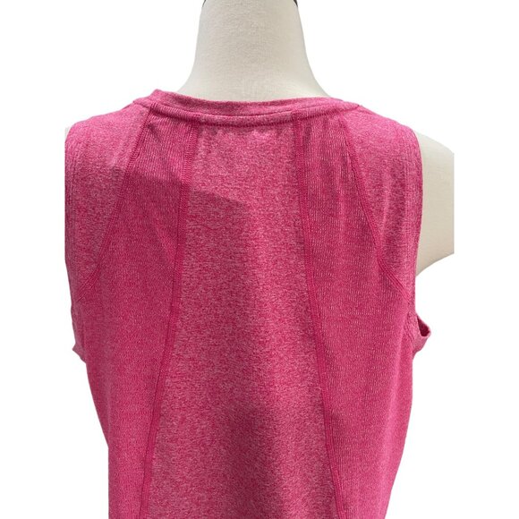 Members Mark Pink Crop Tank Top  XLarge Summer Beach Comfy Stretchy - Picture 8 of 9